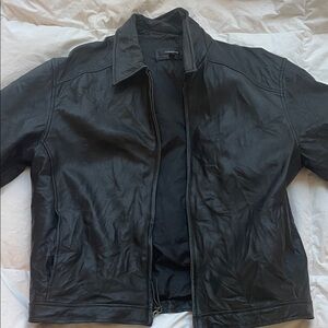 Classic Black Leather Jacket for Men